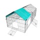 220 x103 x103cm Portable Galvanized Zinc Pet Chicken Coop Cage Enclosure (WPD163-3)