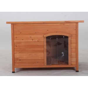 XL Timber Pet Dog Kennel House Wooden Cabin Cage WP0521